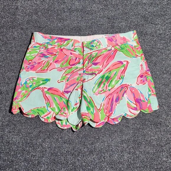 Lilly Pulitzer Pants - Lilly Pulitzer The Buttercup Short Women's Shorts in size 0